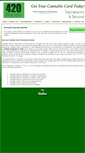 Mobile Screenshot of cannabiscardsacramento.com